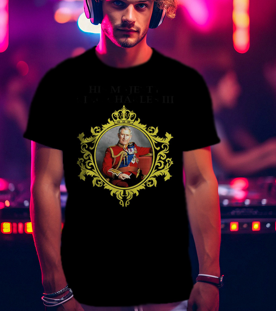 His Majesty King Charles III Long Live The King Royal T-Shirt