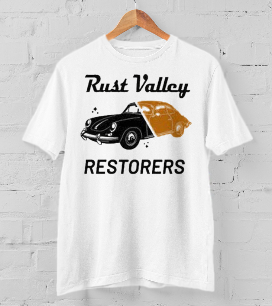 Rust Valley Restorers Classic Car Transformation T-Shirt