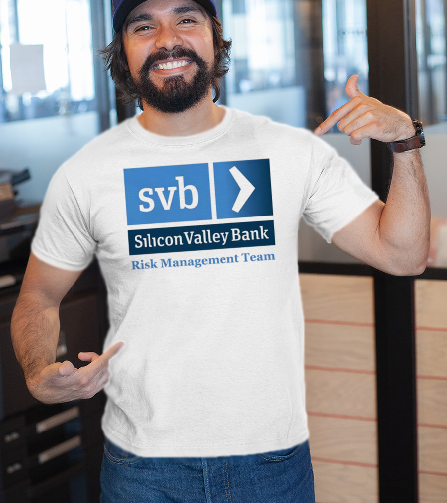 SVB Silicon Valley Bank Risk Management Team T-Shirt