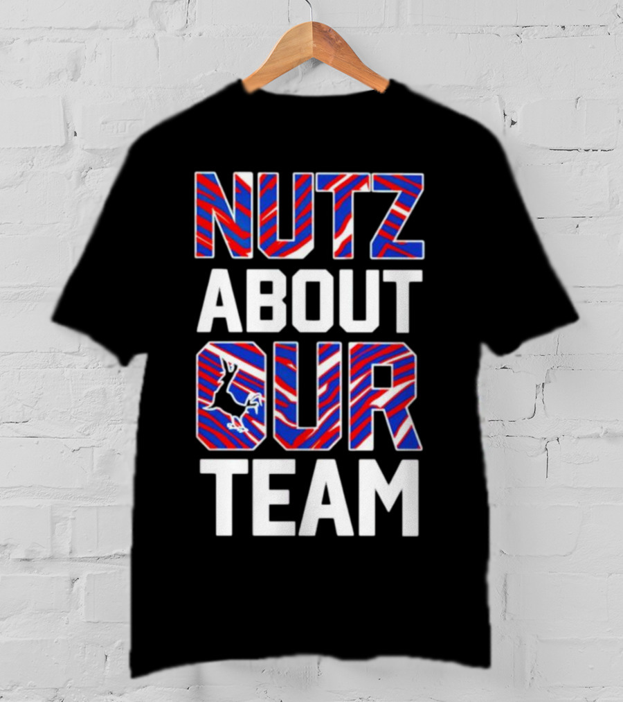 Wingnuts Nutz About Our Team Buffalo Stripes T-Shirt