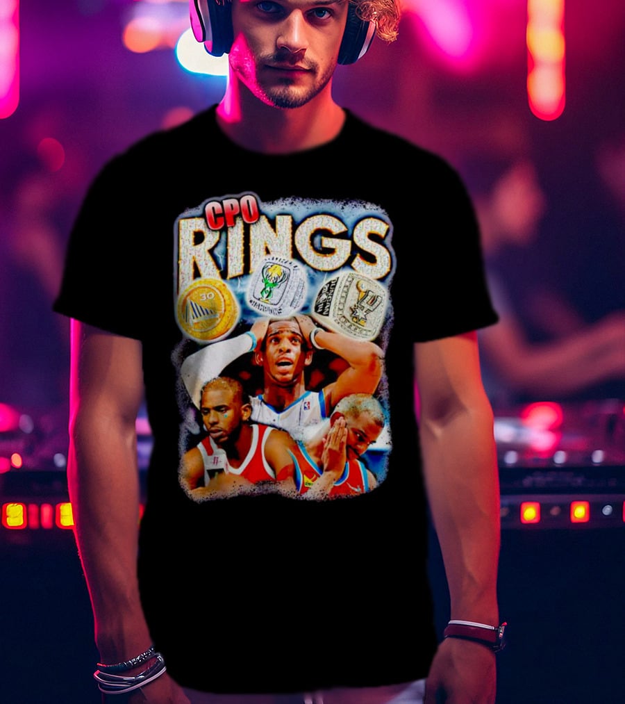 CPO Rings NBA Basketball Champion Dreams And Legacy T-Shirt