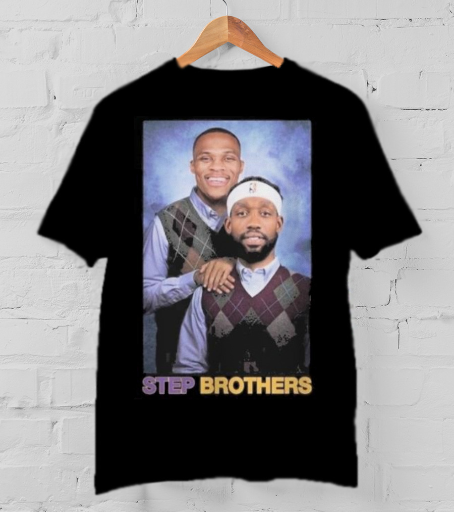 Lakers Westbrook Beverly Step Brothers T-Shirt