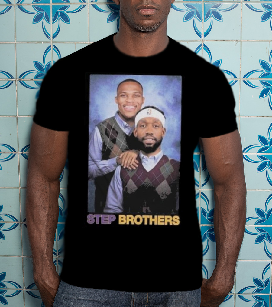Lakers Westbrook Beverly Step Brothers T-Shirt