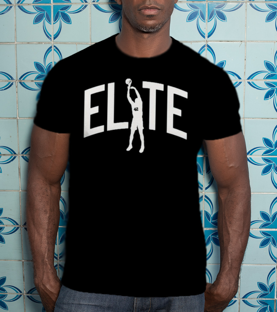 ELITE Shooter Basketball Player Silhouette 42 T-Shirt