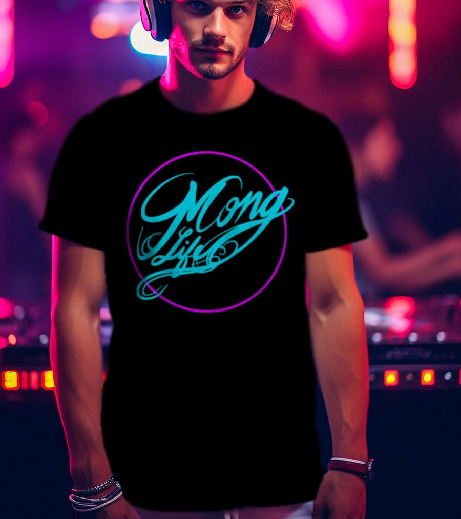 Mong Life Raff Grlllz Circle T-Shirt