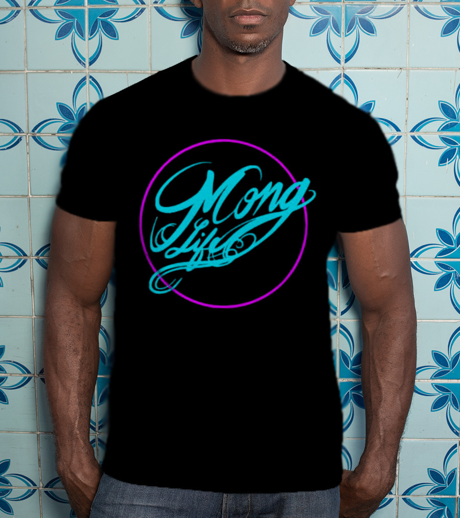 Mong Life Raff Grlllz Circle T-Shirt
