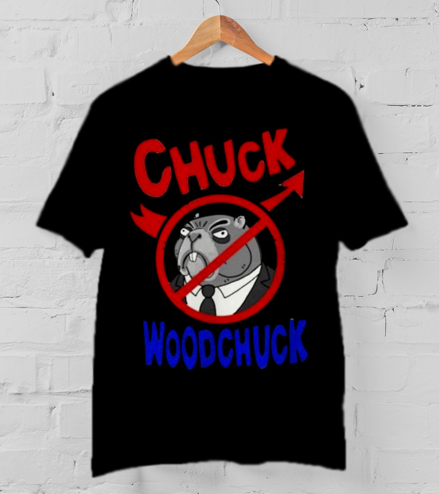 Chuck Woodchuck Bojack Horseman Stop Sign Iconic Fan Reference T-Shirt