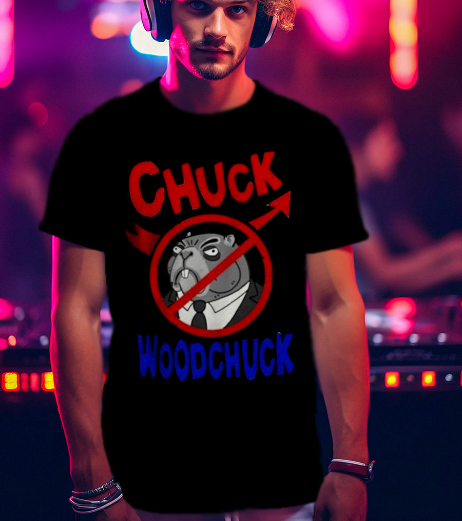 Chuck Woodchuck Bojack Horseman Stop Sign Iconic Fan Reference T-Shirt