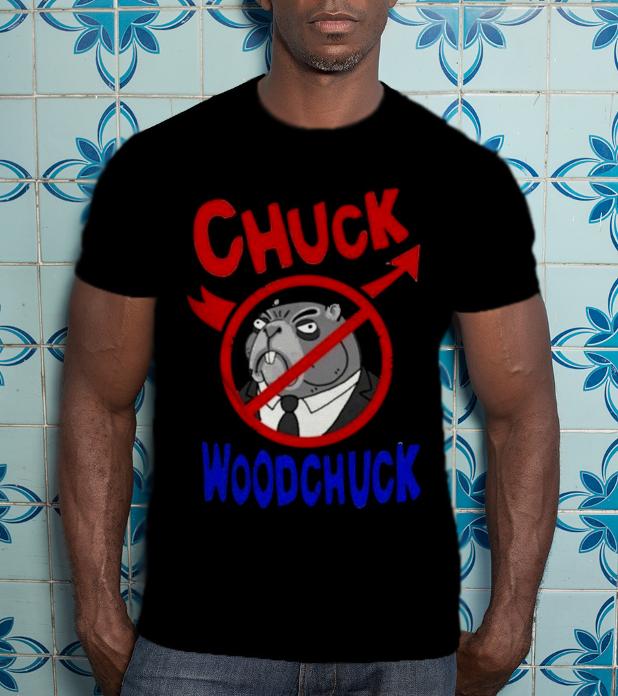 Chuck Woodchuck Bojack Horseman Stop Sign Iconic Fan Reference T-Shirt