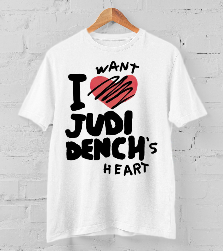 I Love Judi Dench's Heart T-Shirt