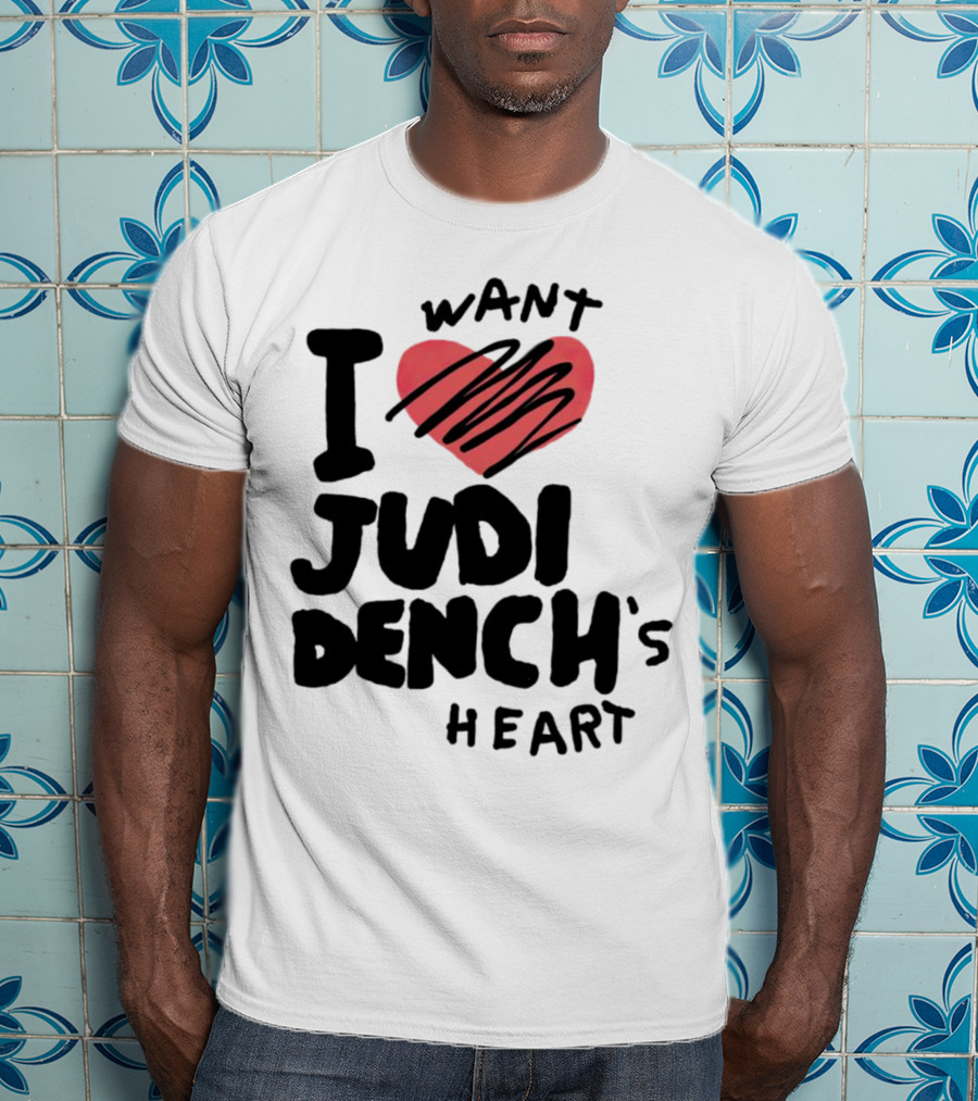 I Love Judi Dench's Heart T-Shirt