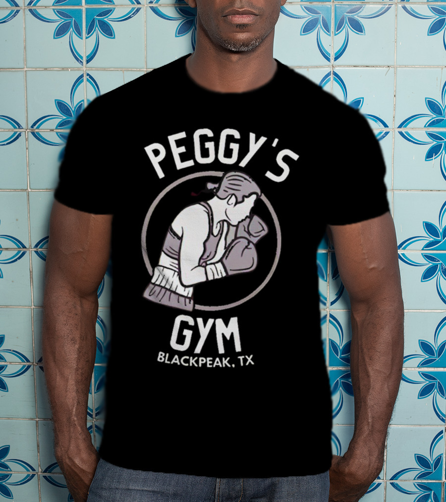 Peggy's Gym Blackpeak TX Boxing Fighter T-Shirt
