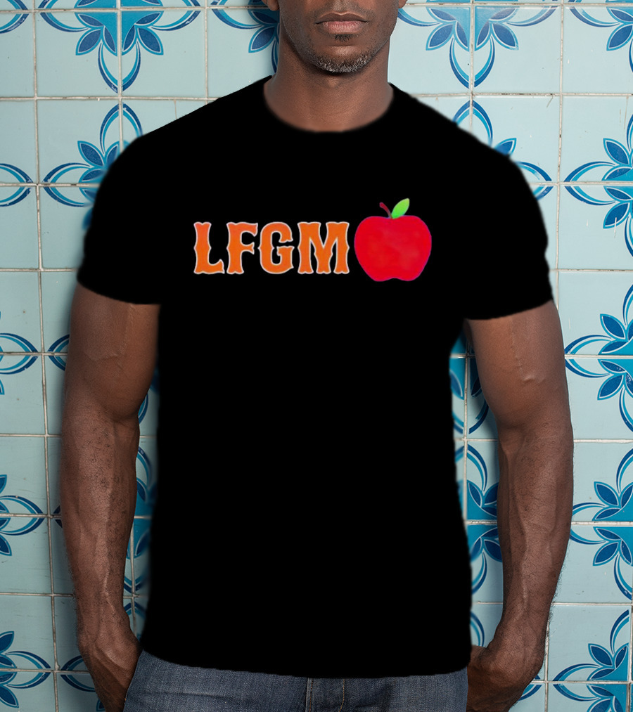 LFGM Apple New York Mets T-Shirt