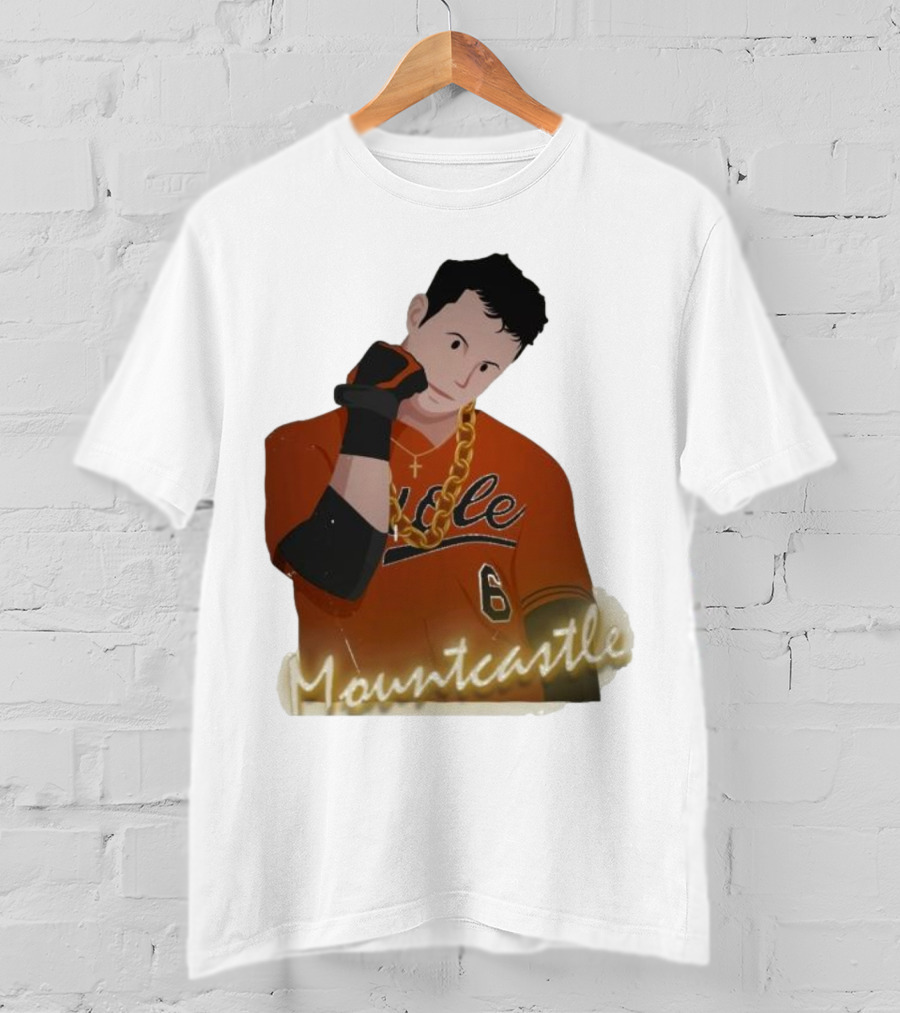 Mountcastle Neon Ryan Mountcastle Orioles Jersey Number Six T-Shirt