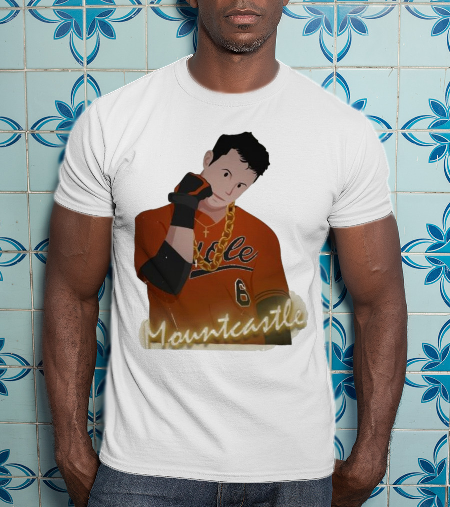 Mountcastle Neon Ryan Mountcastle Orioles Jersey Number Six T-Shirt
