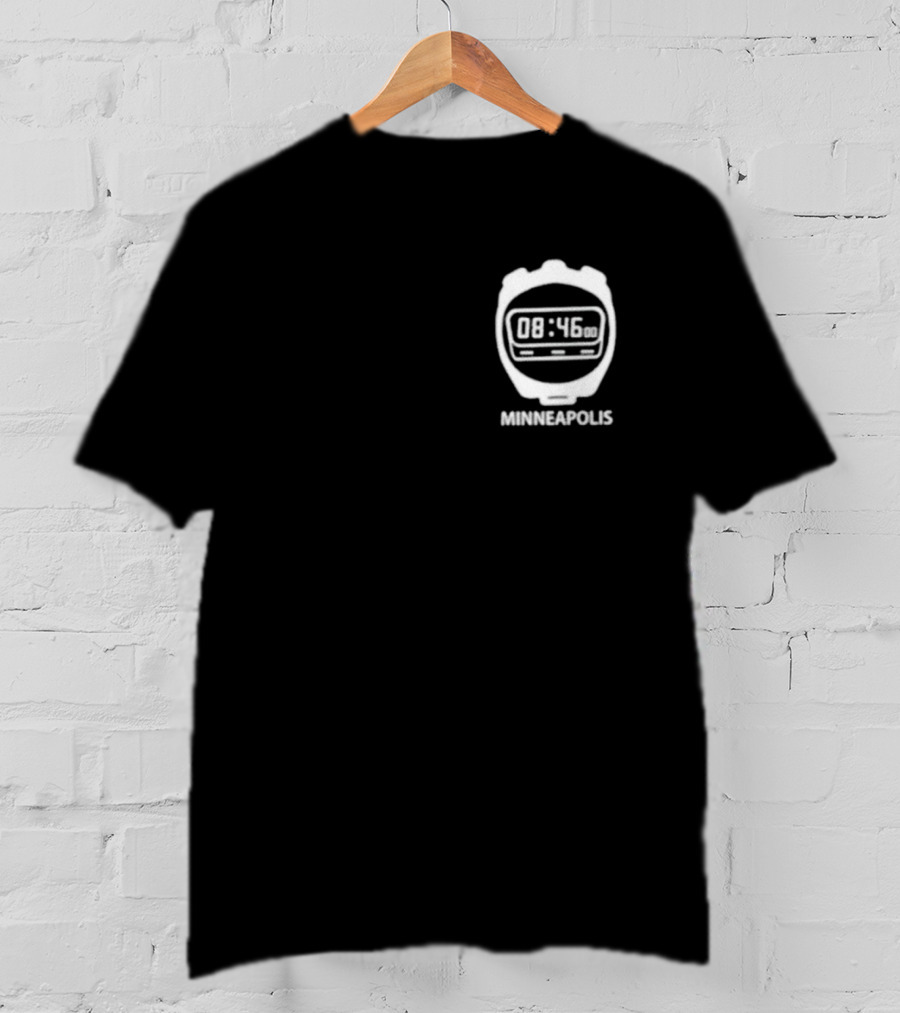 08:46 Stopwatch Symbol Minneapolis T-Shirt