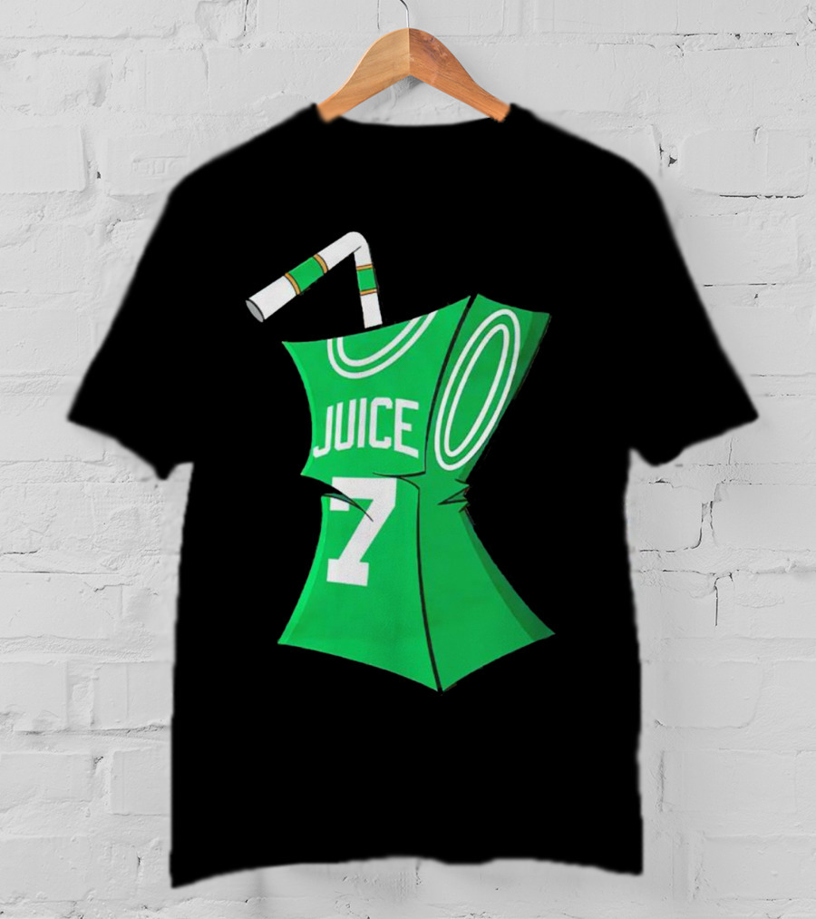 Juice Number 7 Jaylen Brown Boston Celtics Jersey T-Shirt