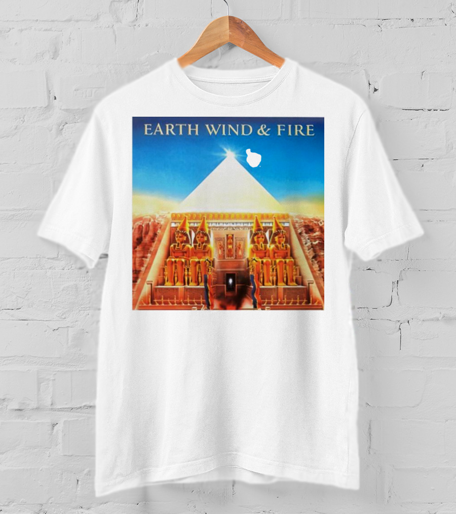 Earth Wind And Fire Pyramid And Sphinx T-Shirt