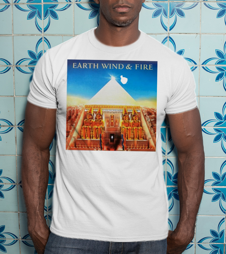 Earth Wind And Fire Pyramid And Sphinx T-Shirt