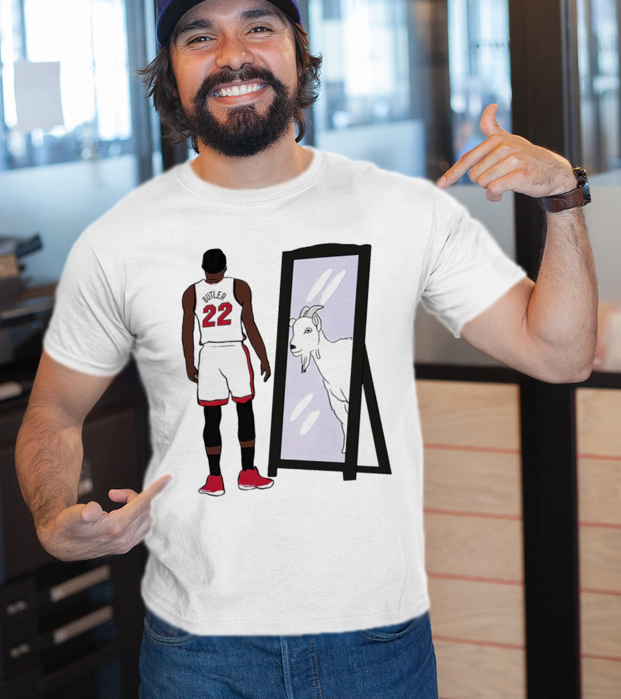 Jimmy Butler 22 Mirror Reflection Goat T-Shirt
