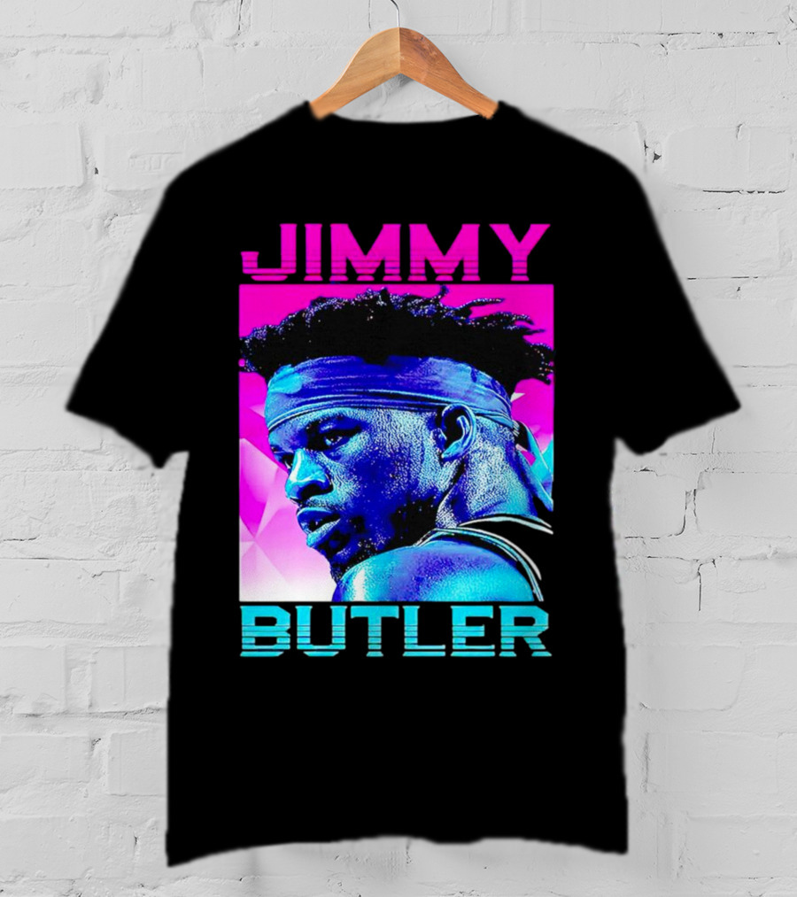 Jimmy Butler Retro Neon T-Shirt
