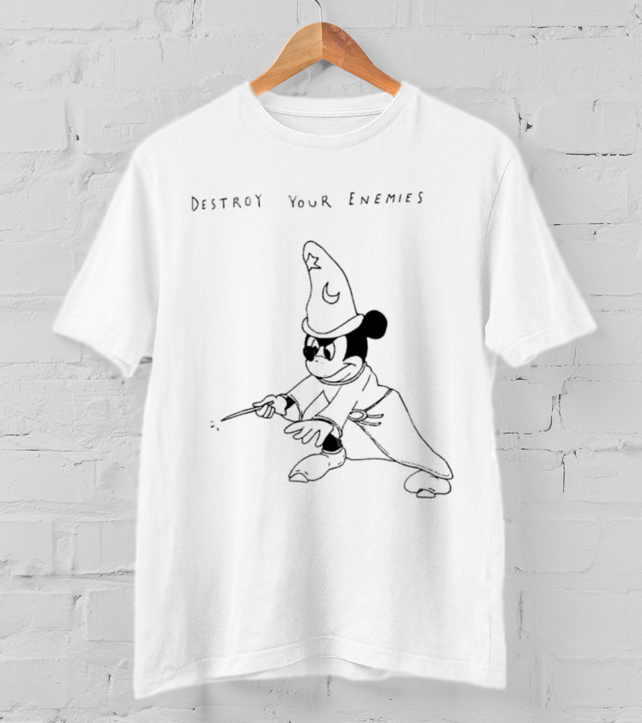 Destroy Your Enemies Sorcerer Magic Mouse T-Shirt