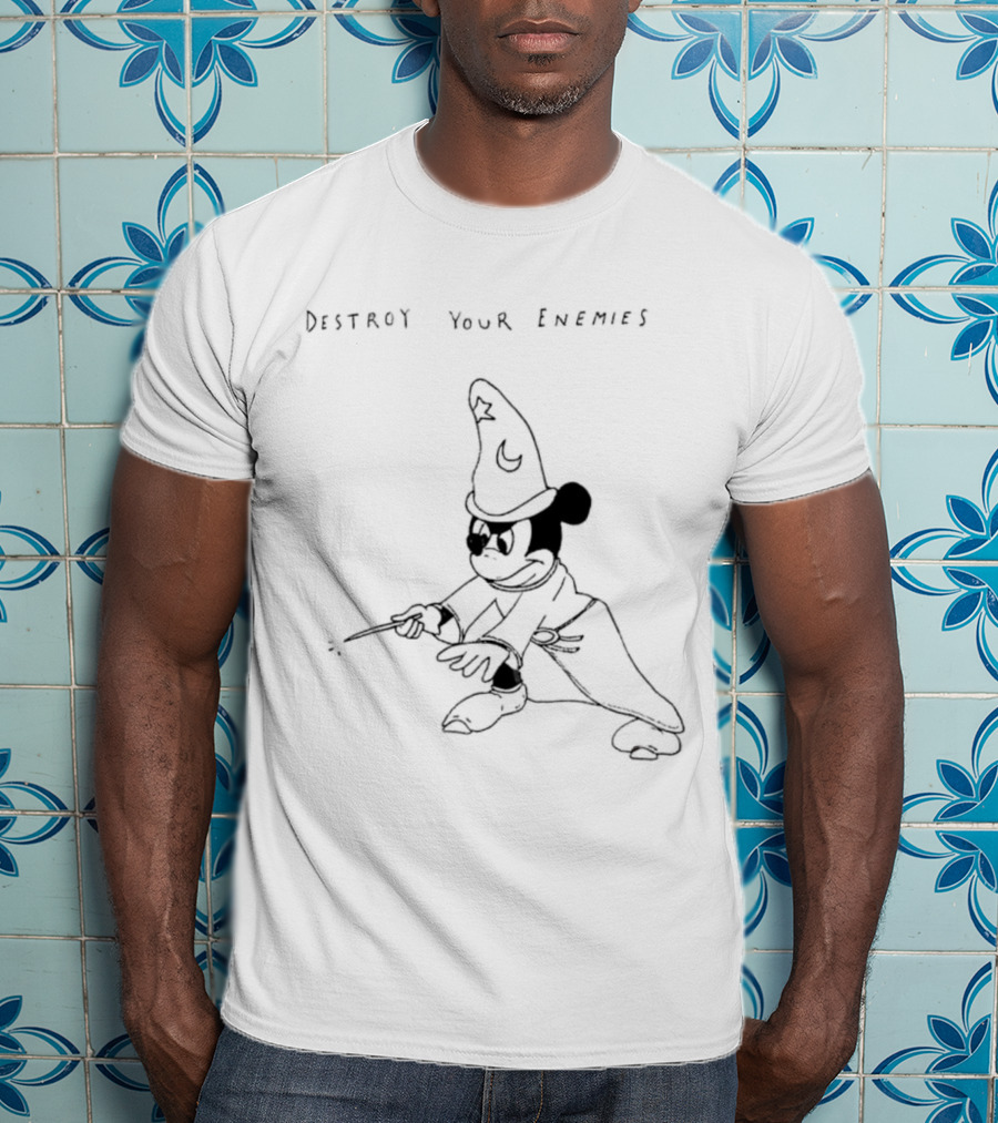 Destroy Your Enemies Sorcerer Magic Mouse T-Shirt