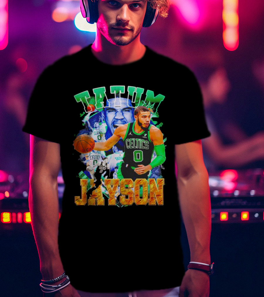 Tatum Celtics Jayson Basketball Star T-Shirt