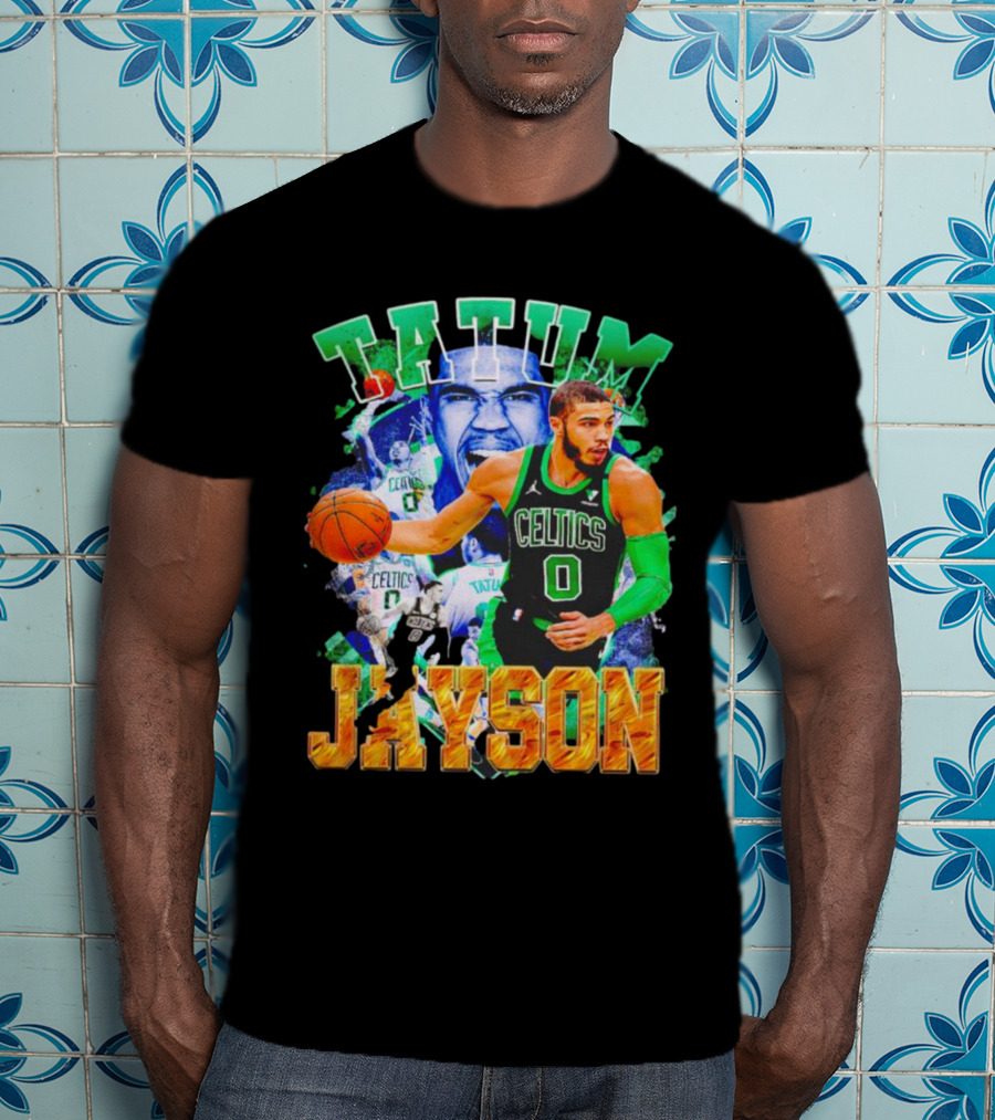 Tatum Celtics Jayson Basketball Star T-Shirt