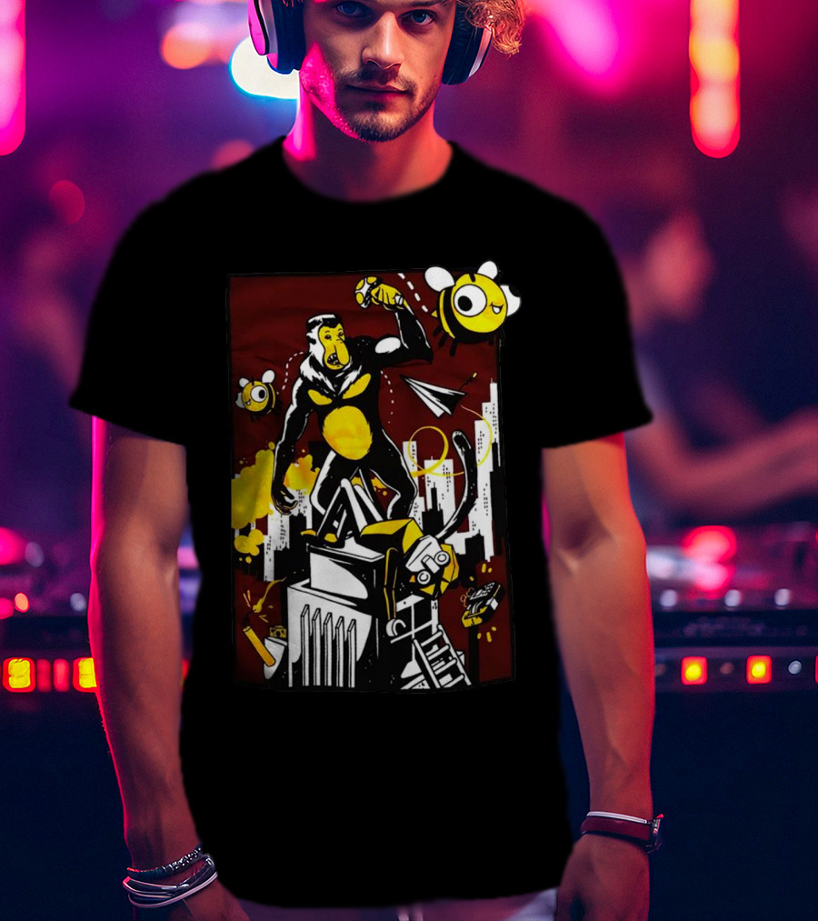 Proboscis Monke Duncan Osie King Kong Bee City Adventure T-Shirt
