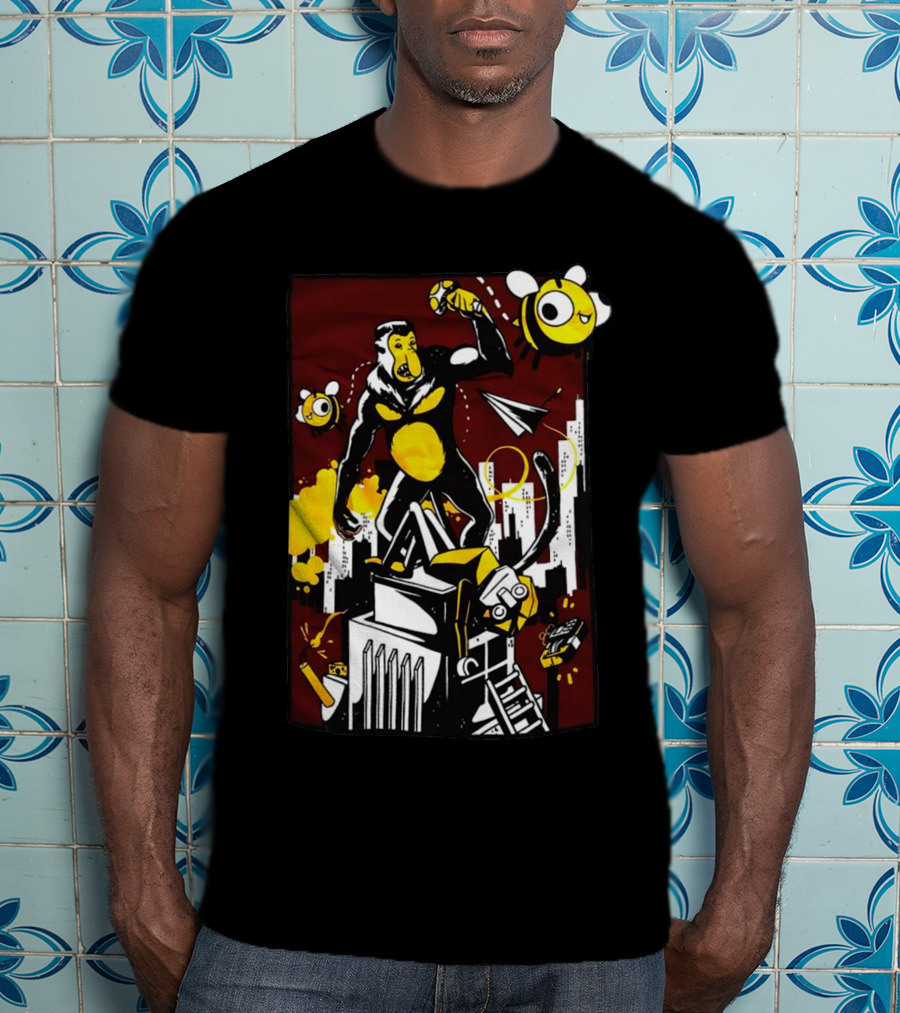 Proboscis Monke Duncan Osie King Kong Bee City Adventure T-Shirt