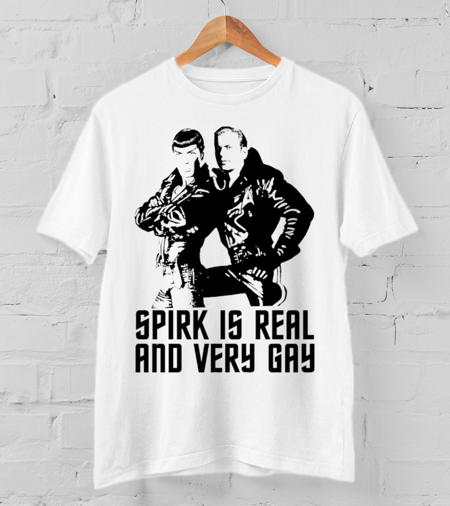 Spirk Is Real And Very Gay Star Trek T-Shirt