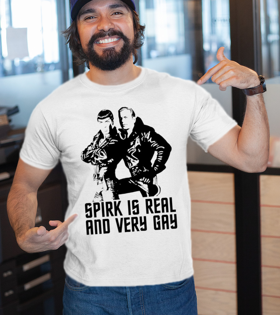 Spirk Is Real And Very Gay Star Trek T-Shirt