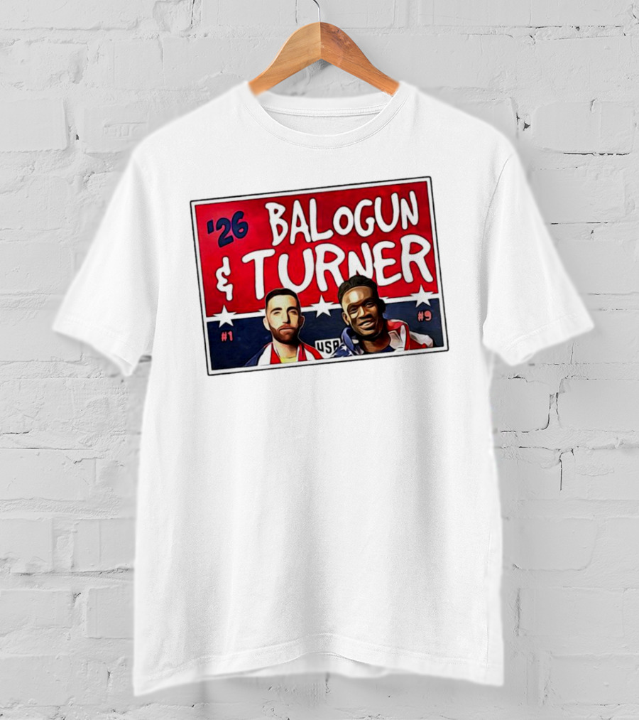 '26 Balogun Turner USA #1 #9 T-Shirt