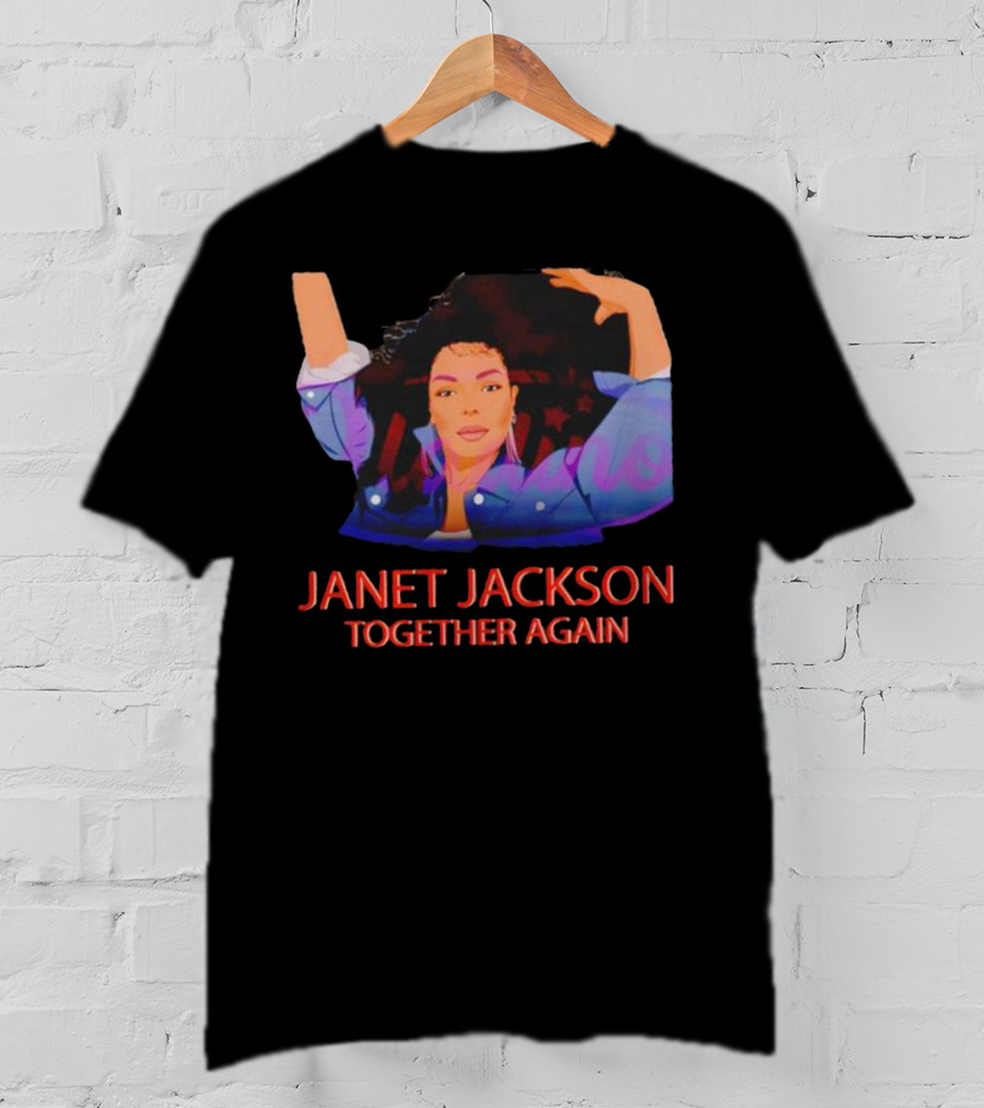 Janet Jackson Together Again Iconic Style Recognition T-Shirt