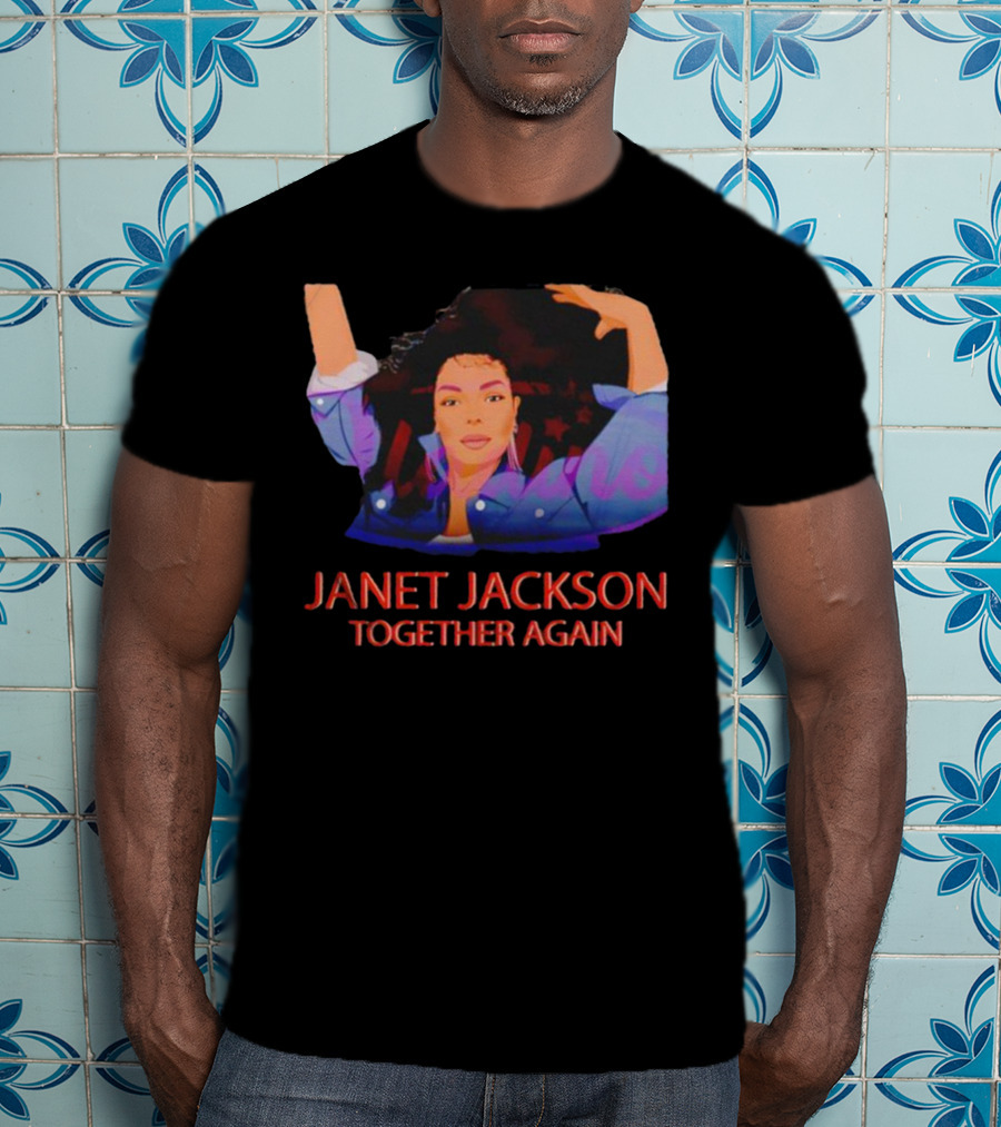 Janet Jackson Together Again Iconic Style Recognition T-Shirt