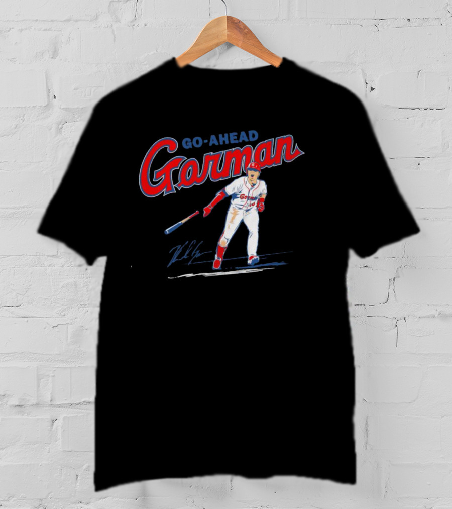 Go-ahead Gorman St. Louis Cardinals Baseball T-Shirt