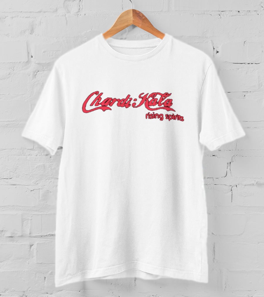 Chardi Kala Rising Spirits Text T-Shirt