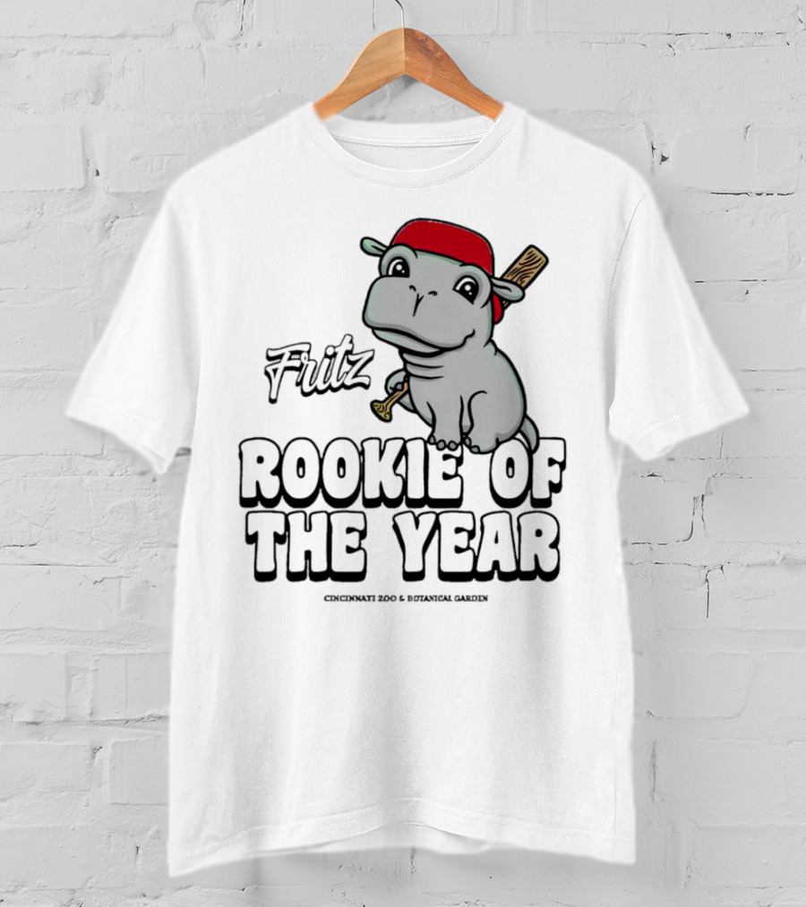 Fritz Rookie Of The Year Cincinnati Zoo Botanical Garden T-Shirt