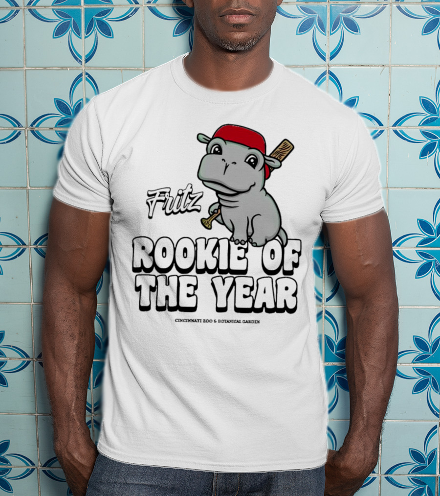 Fritz Rookie Of The Year Cincinnati Zoo Botanical Garden T-Shirt