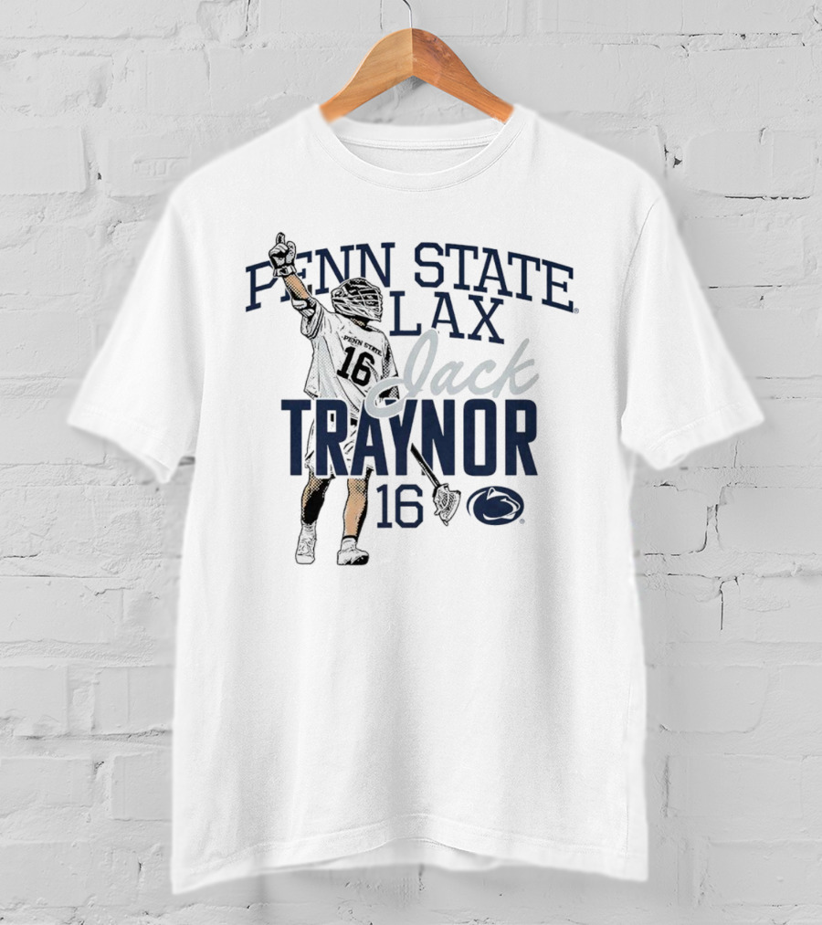 Jack Traynor #16 Penn State LAX Nittany Lions T-Shirt