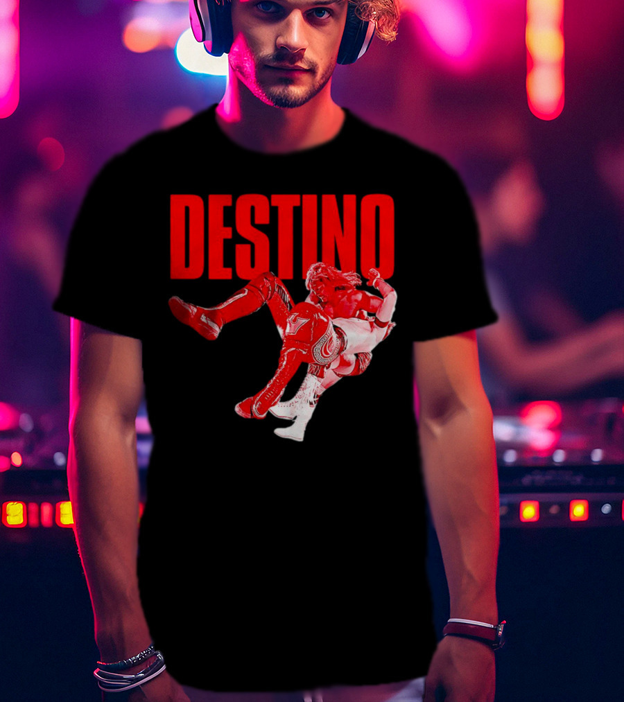 DESTINO Tetsuya Naito Wrestling Finishing Move T-Shirt