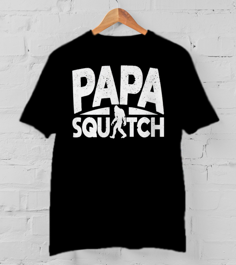 Papa Squatch Bigfoot T-Shirt