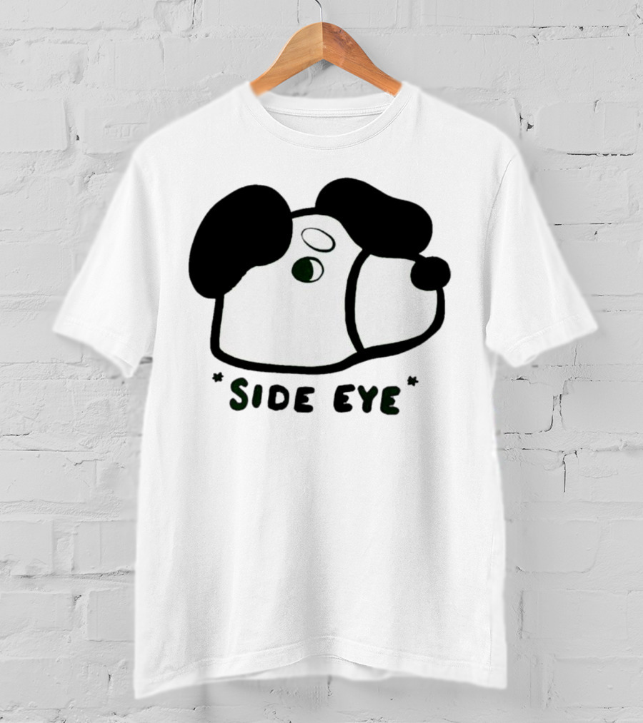Side Eye Dog Face T-Shirt