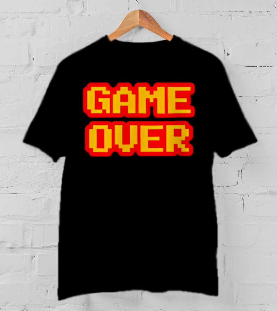 Keith Gill Game Over Retro Pixelated T-Shirt