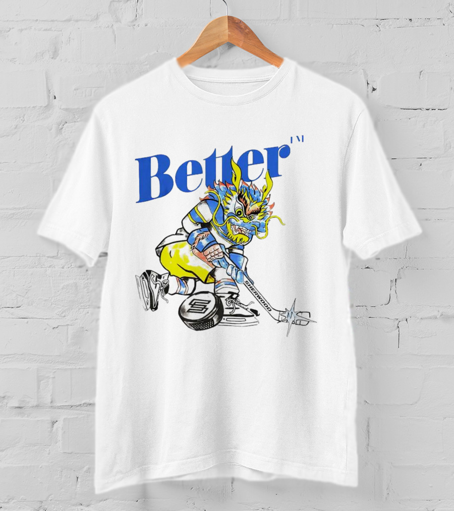 Better Sherwood Lion Hockey Dragon T-Shirt
