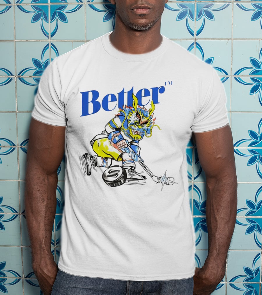 Better Sherwood Lion Hockey Dragon T-Shirt