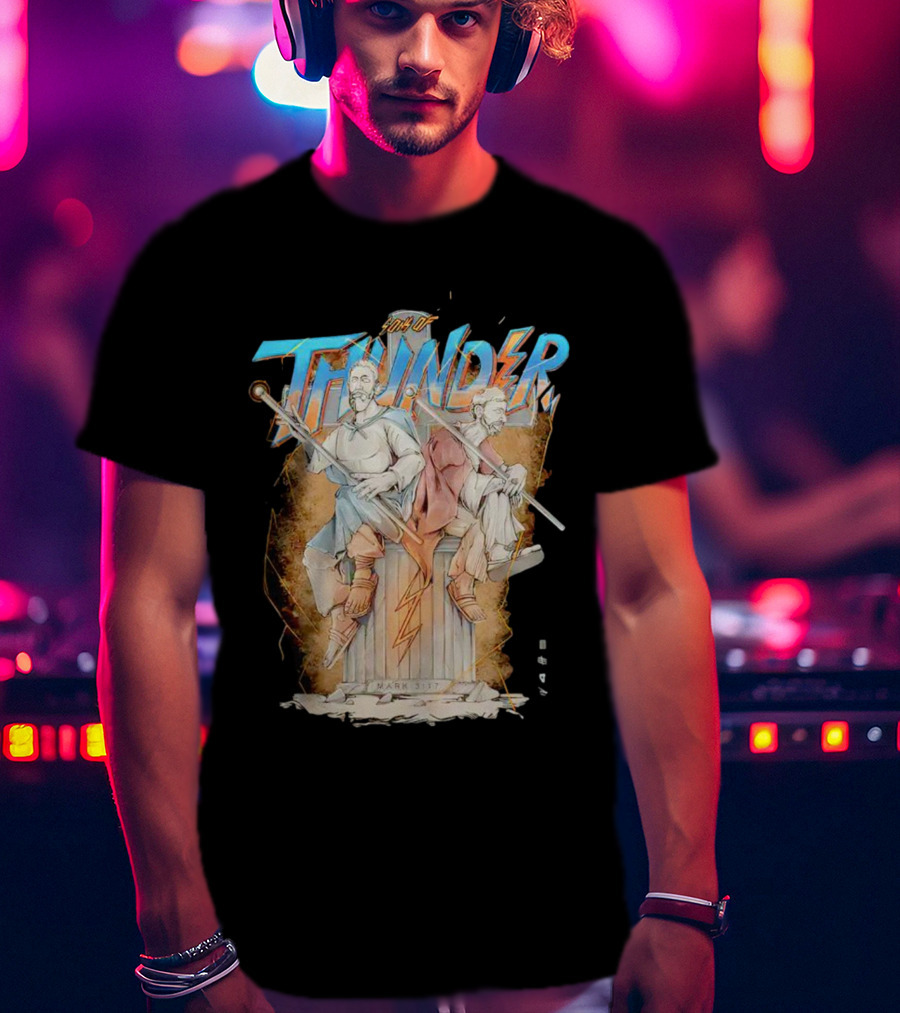 Sons Of Thunder Mark 3:17 Lightning And Warriors T-Shirt