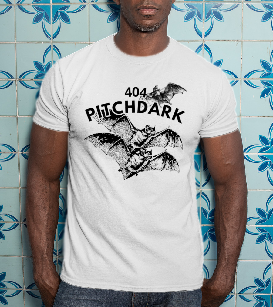 404 Pitch Dark Bats T-Shirt