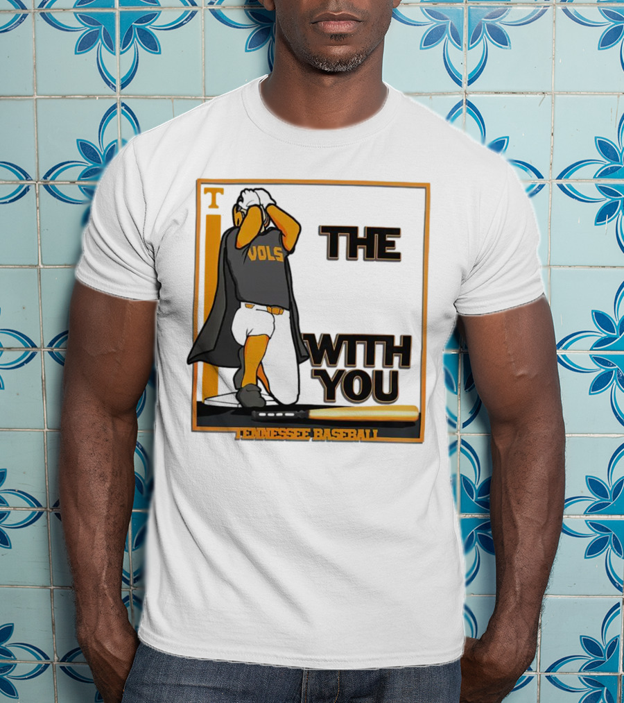 Tennessee Volunteers Baseball May The Vols Be With You T-Shirt